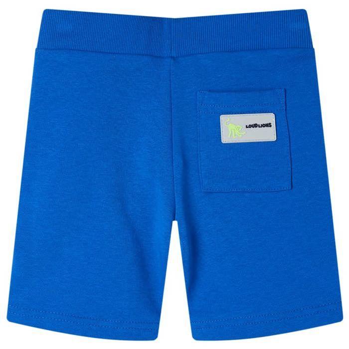 Blue Drawstring Shorts for Children 92/104/116/128/140