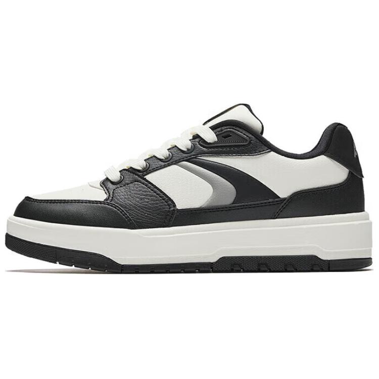 Anta 982 Moon Shadow Comfortable Versatile Non-Slip Wear-Resistant Low-Top Skate Shoes Men Sneaker Black White 112518060-3 40.5