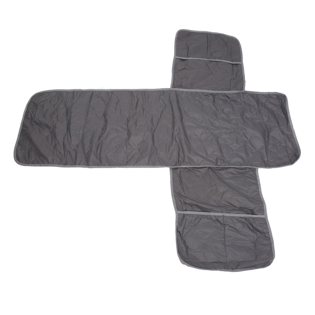 Sofa Mat Grey Waterproof Anti Slip Thickened Removable Protective Couch Cover for Bedroom Living