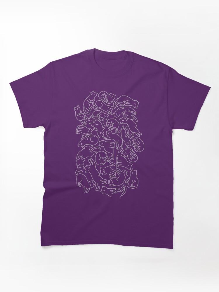 A Gathering of Cats Black cats Classic Unisex T-Shirt