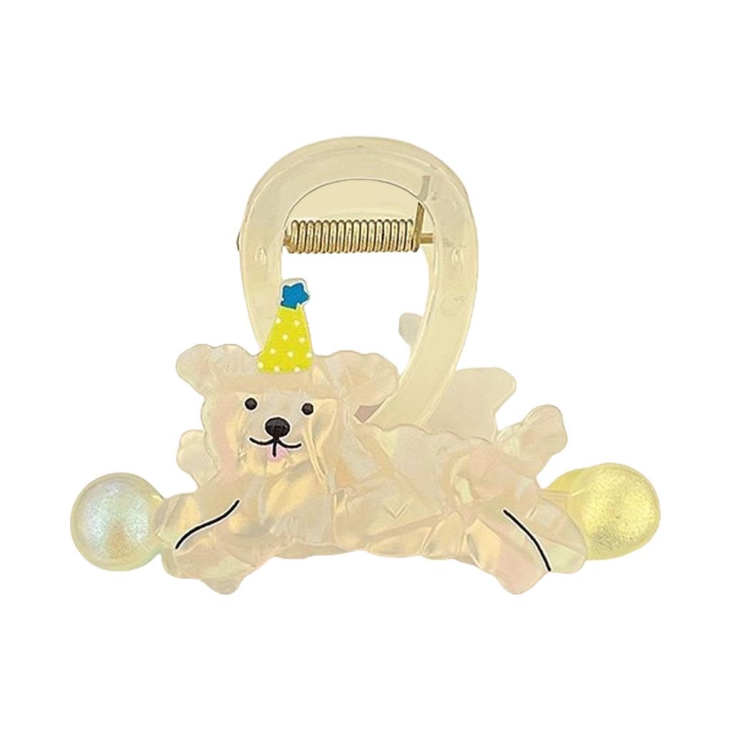 Cartoon Claw Clip for Women Kids Hair Claw Clip Dog/Cat Hair Grip Hair Styling Ponytail Holder for Daily Use Hair Decors