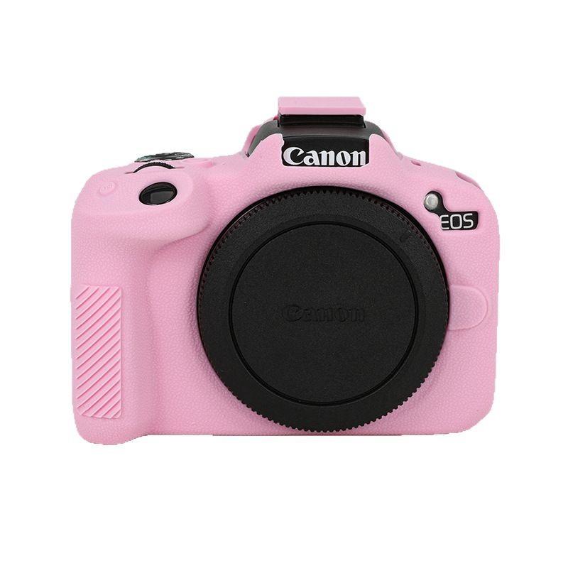 Husă de silicon pentru camera mirrorless Canon EOS R50 - Geantă de mână moale protectoare pentru fotografie