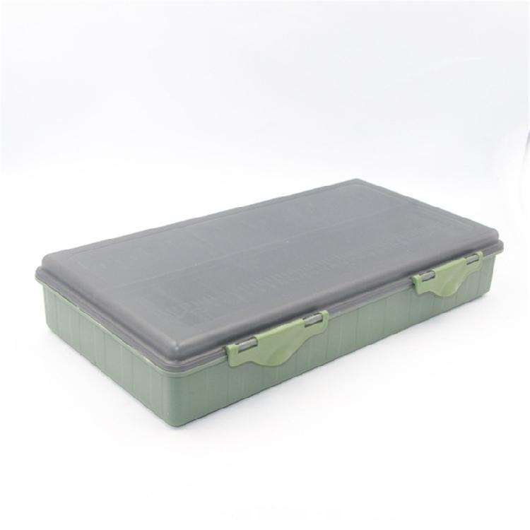 Clear Lid Tackle Box Case Fishing Lures Baits Hook Storage Case Multi Compartment Fishing Tackle Storage Box