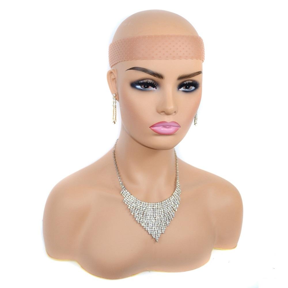 Лента для парика Эластичная ручка для парика Коричневая прозрачная черная повязка на голову для фиксации париков Бежевая лента для волос без геля или клея Нескользящая лента