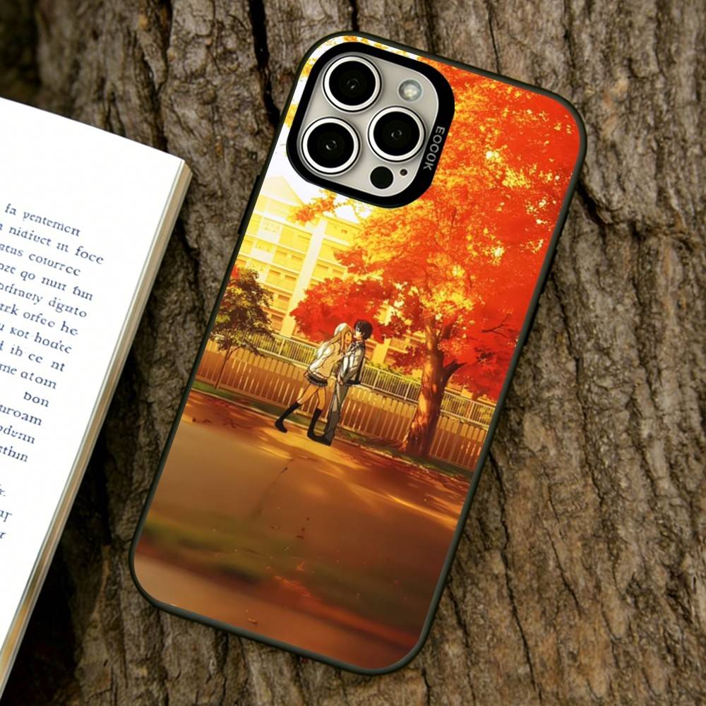 Your Lie in April Phone Case For iPhone 17,16,15,14,13,12,11 Plus,Pro Max,XS,Colorful Silver Black Cover