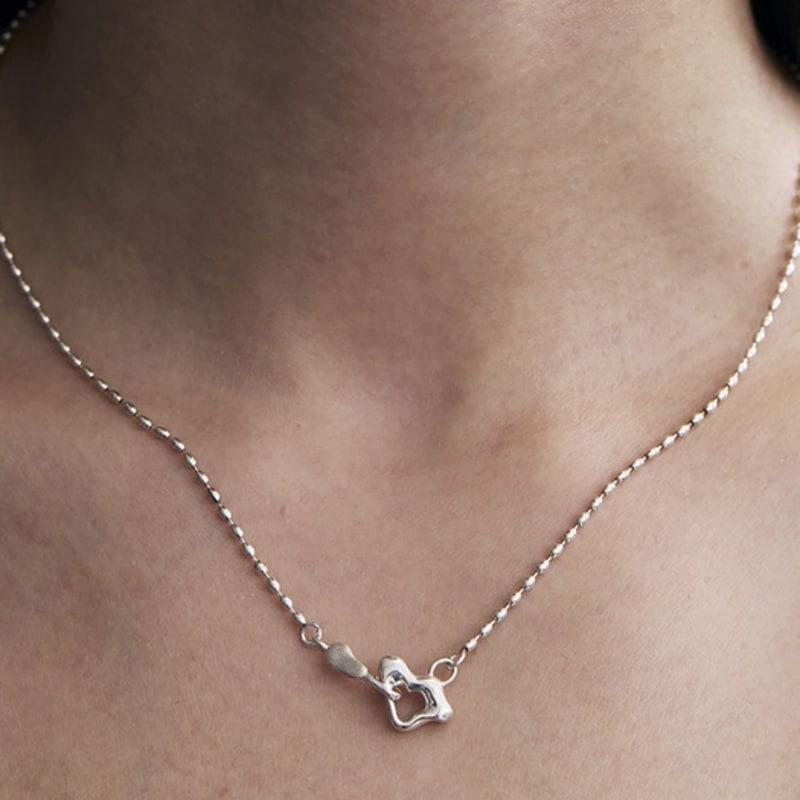 

ohuuu food hook necklace SILVER