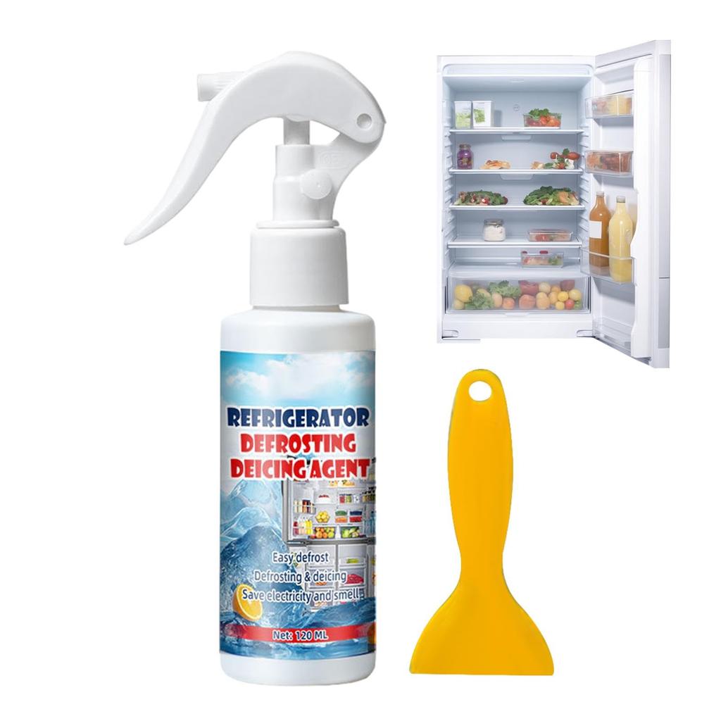 Deicing Snow Melting Agent Snow Blow 120ml Freezer Defrost Car Windshield Snow