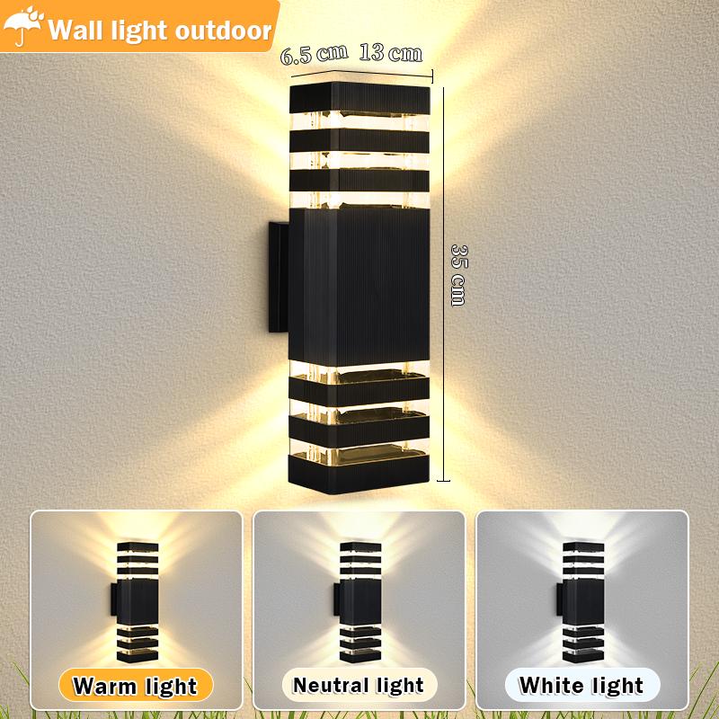 IP66 Waterproof Outdoor Wall Light Wall Lamp Exterior Wall Light Home Decoration Light E27 Replaceable Light Bulb Garden lights