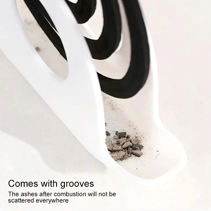 1Pc Receiving Ash Tray Personality Household Items Practical Plastics Cartoon Mosquito Coil Holder Snail Shaped Pomander