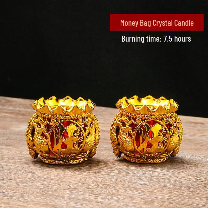 LIEI Smokeless Crystal Candle