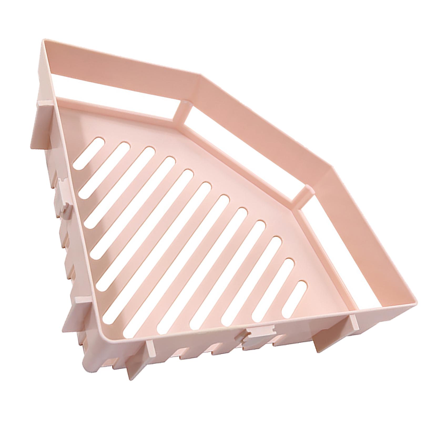 Угловая душевая полка Треугольная настенная Экономия места Угловая полка-органайзер