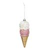 Shiny Metallic Christmas Hanging Decor Plastic Material Christmas Pendant Bauble  Xmas Tree Hanging