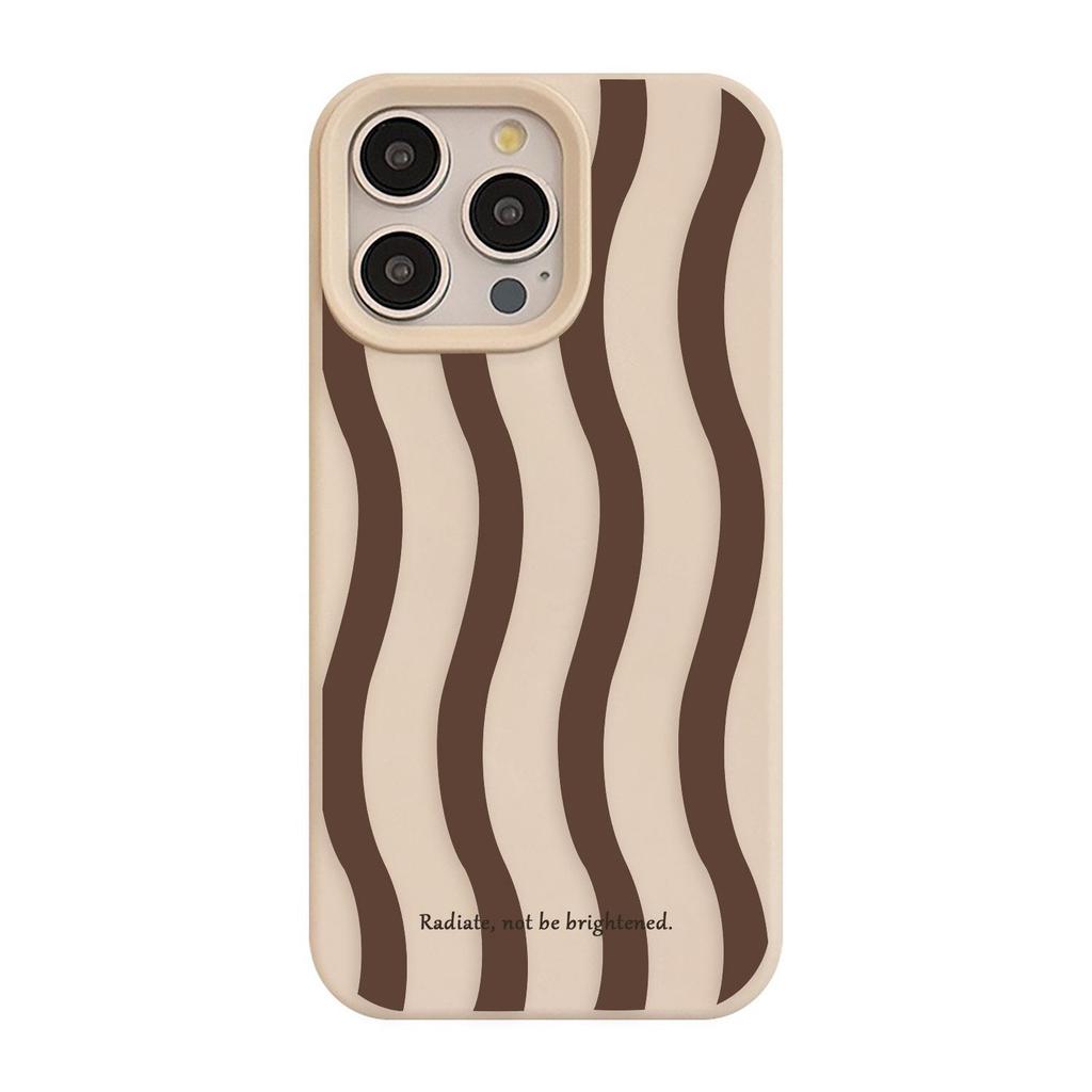 Personalized geometric smartphone case suitable for Apple smartphones