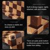 Acacia Wooden Magnetic Knife Block Holder Home Kitchen Magnetic Stands with Strong Enhanced Multifunctional Storage Knife Holder