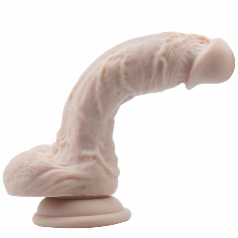 Aparat Feminin Dildo Masturbare Feminină Simulare Penis Silicon Moale Strat Dublu