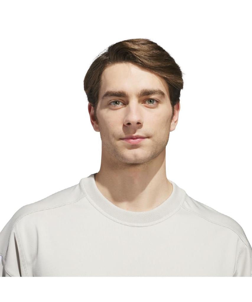 Beyond the Course Graphic Sweatshirt Wonder Alumina [adidas] Short-Sleeve J/M