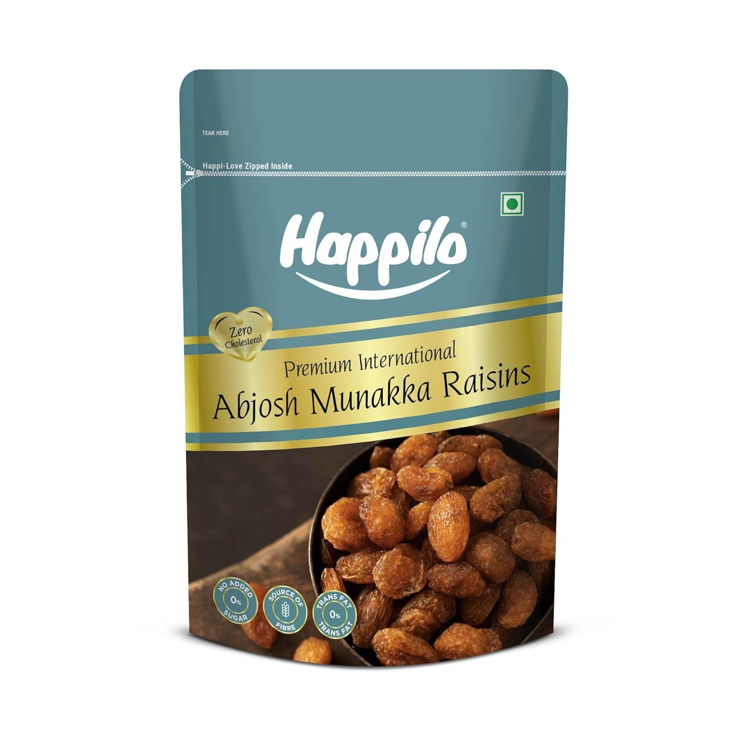 Изюм (200 г), Premium International Abjosh Munakka Raisins,  Happilo