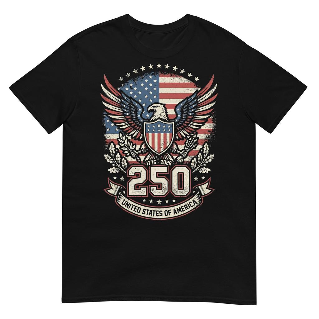 Patriotic 250 Years Usa 250 Anniversary American 4th Of July TShirt