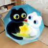 1pc Cat Star Pattern Umbrella  Automatic Opening and Closing Umbrella, High Quality Umbrella, Ideal Gift for Her 193