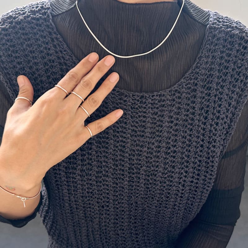 

andseeyou Bold Earrings-JR0200 silver