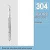 Dental Oral Care Tool Set: Stainless Steel Mouth Mirror, Probe, Tartar Remover, Toothpick