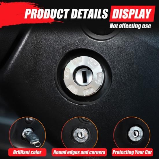 

Ignition Ring Trim Bezel Fashion Car Accessories For Seat Leon MK2 1P1 2008-2012