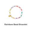 Tani By mineTani Rainbow Bead Bracelet Ms2b201n