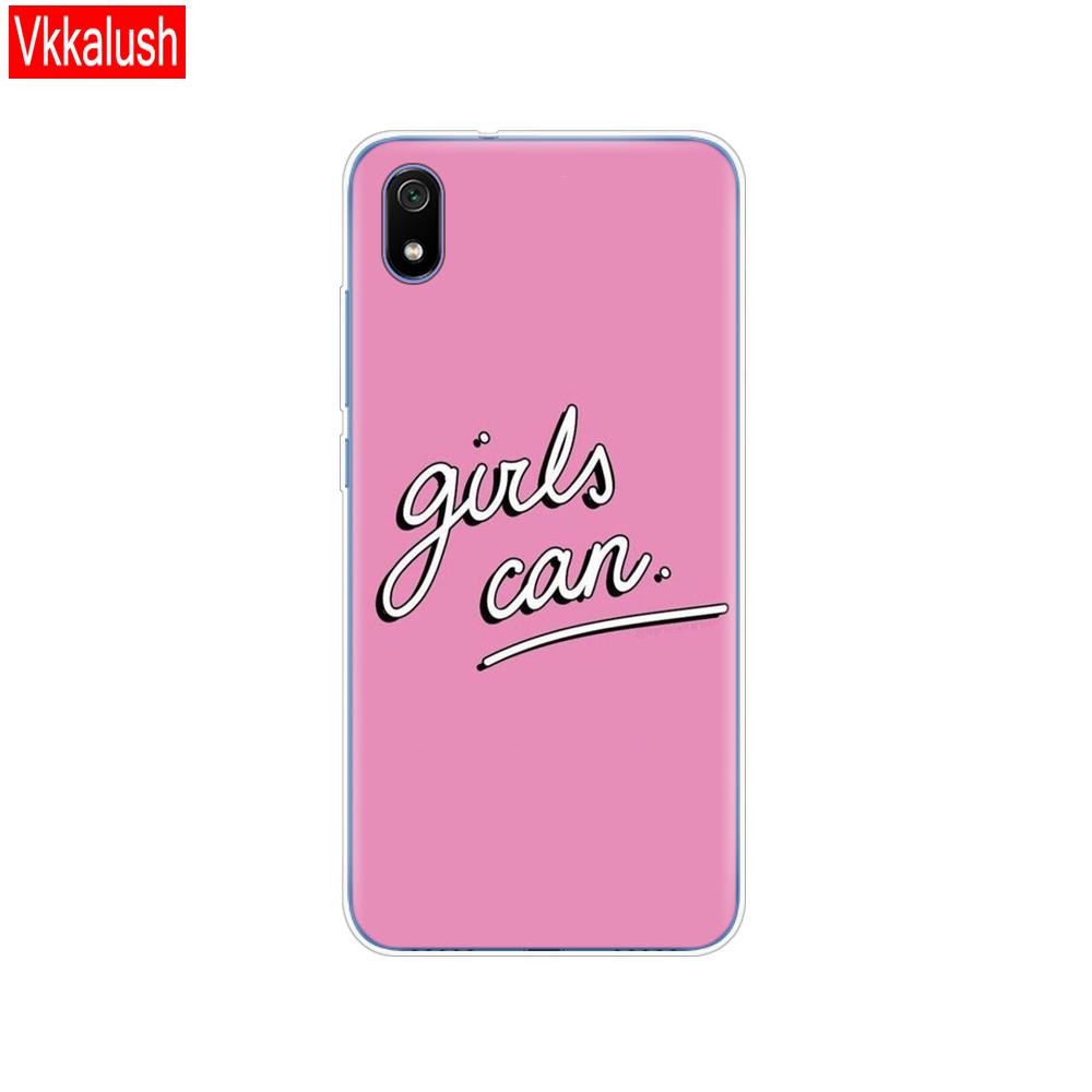 Silicon Case For Xiaomi Redmi 7a Cases Full Protection Soft Tpu Back Cover For Redmi 7 A Bumper Phone Shell Bag Coque