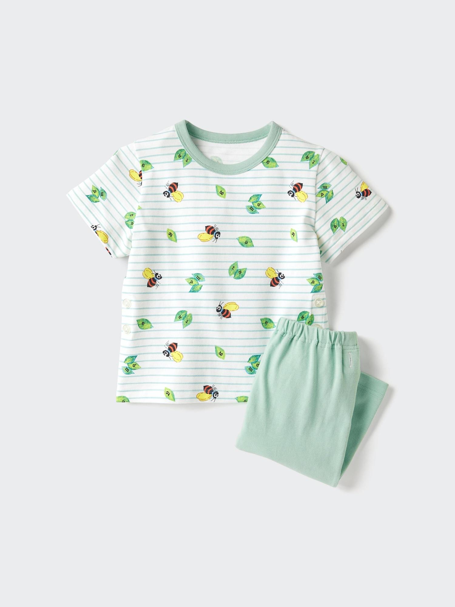 

Uniqlo Япония Коллекция книжек с картинками Пижама Dry Лео Леони 52 GREEN/80