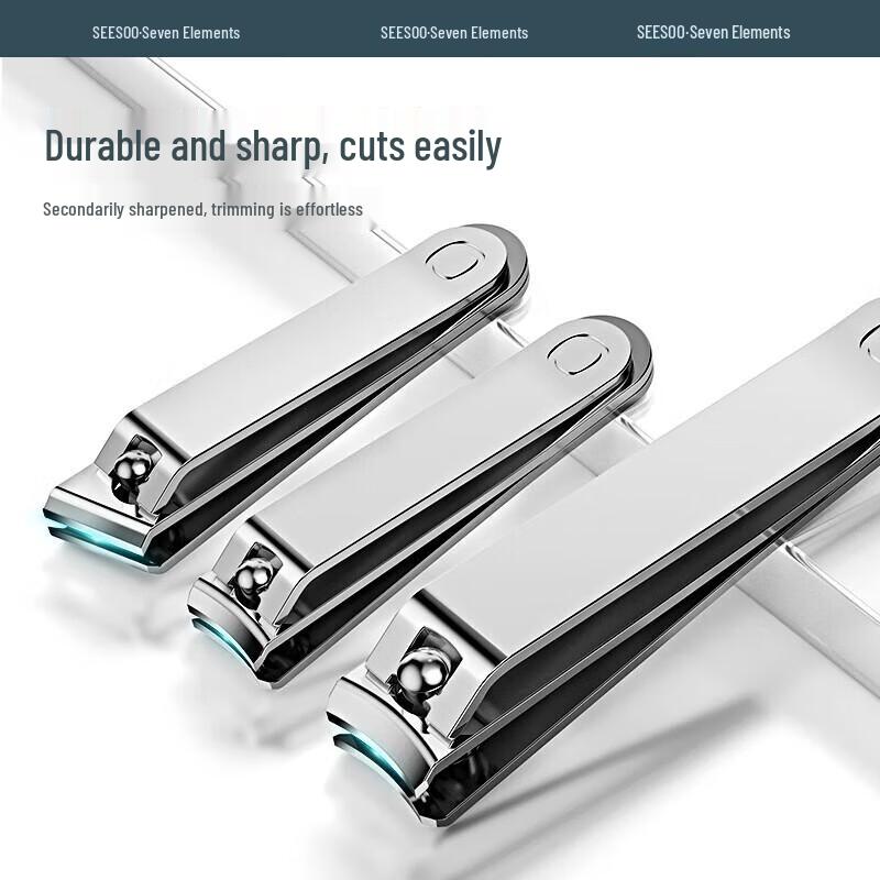 SEESOO Portable 7-Piece Nail Care & Grooming Kit