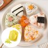 DIY Breakfast Cartoon Kitchen Accessories 3D Sushi Mold Rice Ball Mold Boiled Egg Mold Egg Holder