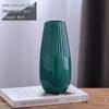 Emerald Green Ceramic Flower Vase