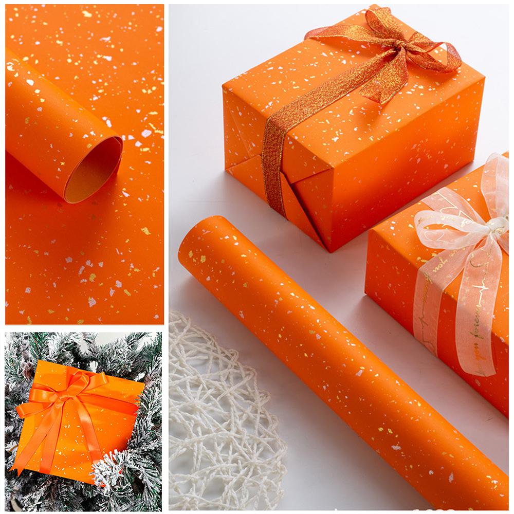 Premium Large Roll Hot Stamping Gift Wrapping Paper Elegant Gift Packaging for Wedding Birthday Christmas Valentine'sDay NewYear