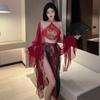 Sexy Lingerie, Ancient Costume, Palace Style, Pure Desire, Hanfu, Bellyband Set, Sexy Classical Stab, No Take Off Flying Skirt