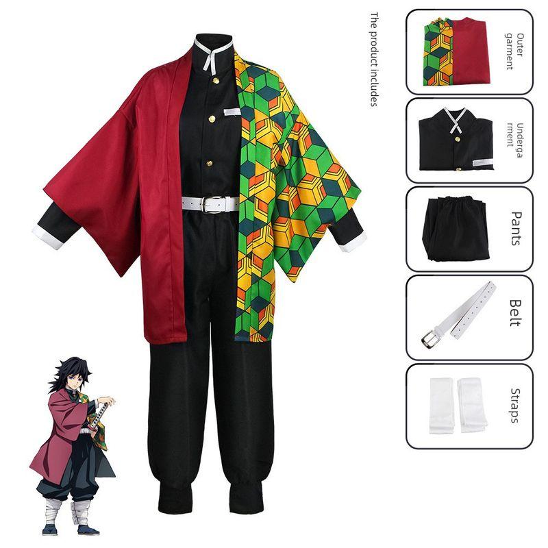 Demon Slayer Anime Costumes Tanjiro Nezuko Cosplay Zenitsu Agatsuma Shinobu Kocho Demon Slayer Cosplay Outfits