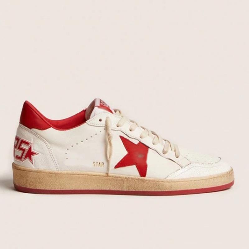 Leather Small Dirty Shoes Men's and Women's Star Shoes Dirty Shoes Casual Versatile Fashion Board Shoes White Shoes