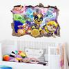 Cartoon 3d Paw Patrol Wall Stickers For Kids Rooms Living Room Boys Girls Children Bedroom PARTY DIY Home Decor
