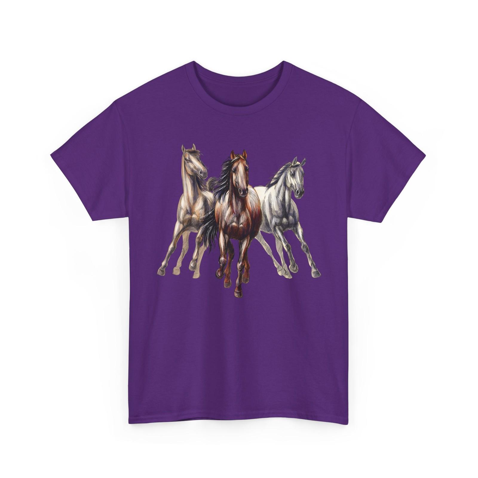 Horse with Bandana Shirt, Horse Loves Horseback MenT-shirt L