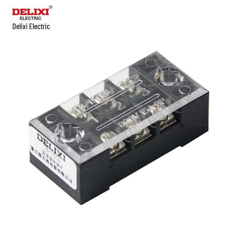 Delixi TB Series Terminal Link Block - 15A, 25A, 45A.