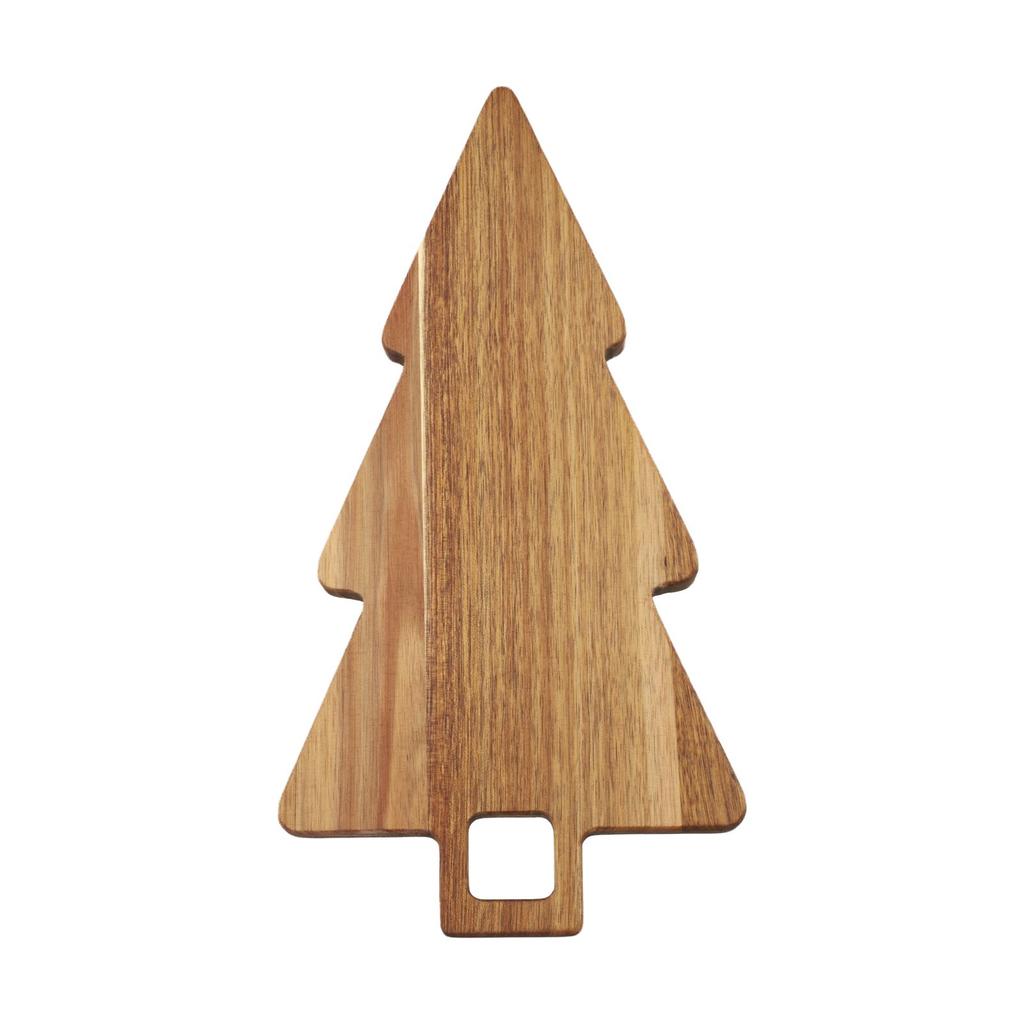 Cartoon Fruit Board Acacia Wood Cutting Board 35*18*1.5 Acacia Wood Cutting Board Food Preparation Christmas Tree Shape