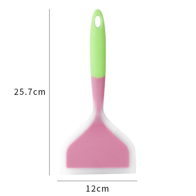 High-Temperature Resistant Silicone Spatula for Non-Stick Pans and Pancakes - Ideal for Tamagoyaki.