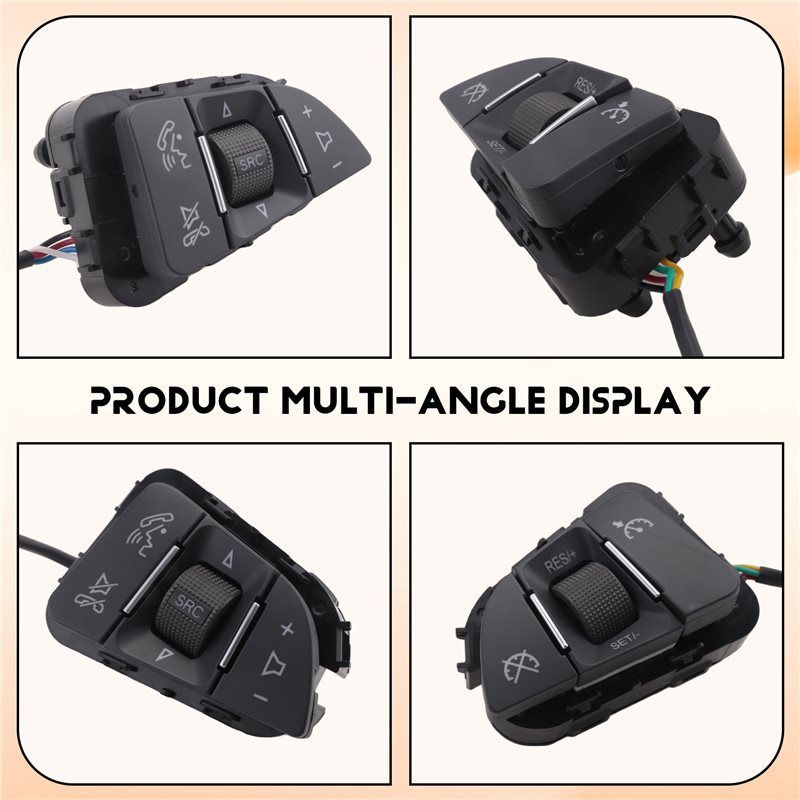 For JAC T8 Pickup Steering Wheel Switch Multifunctional Car Accessories 3750210P3041 Cruise Control Volume Button
