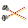 2Pcs T10 T13 T15 194 921 Bulb Socket Base Holder Dome Side Marker Turn Signal Light Lamp Harness Wiring Plug Connector Adapter