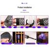 Waterproof Solar Mosquito Killer Lamp for Outdoor Use - Garden, Lawn, Courtyard, Park Insect & Fly Repellent