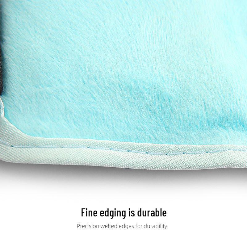 PVC Gel Roller Ball Neck Protector with Hot/Cold Compress and Plush Massage Bag