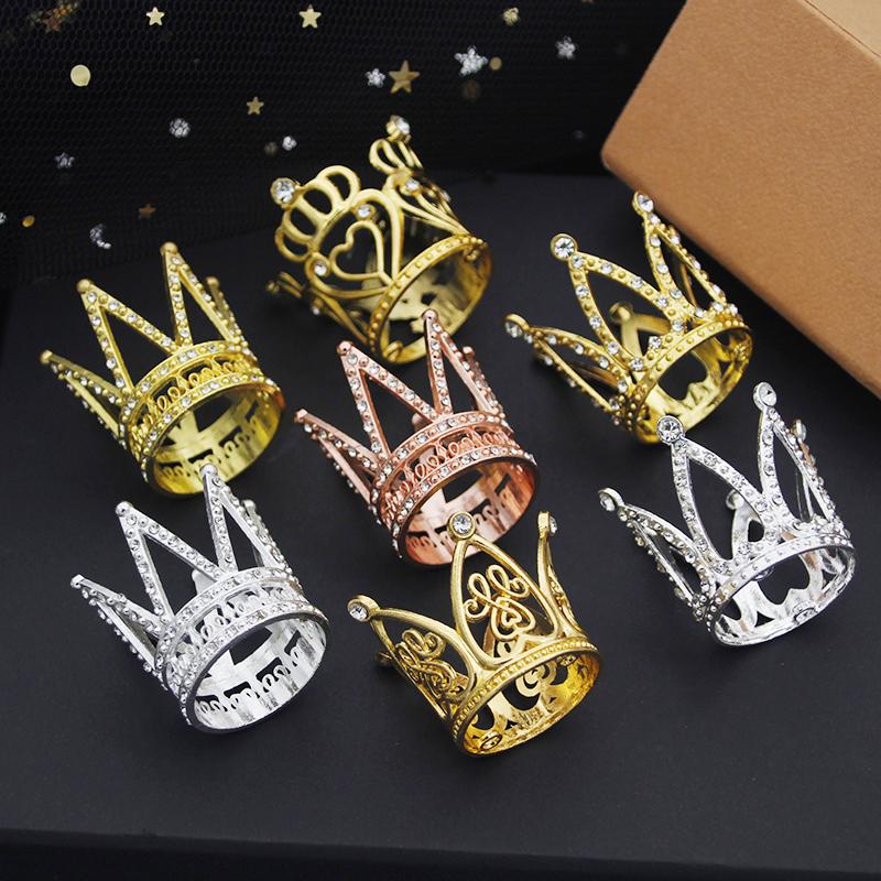 

Metal Small Crown for Kids Prom Birthday Royal Diadem Girls Tiaras and Crowns Jewelry Party Prom Little Crown Cake Decoration