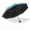 1PC Mermaid Scales Umbrella-8-Rib Reinforced Portable Folding Travel Suitable for All Seasons Outdoor Daily -Z0459