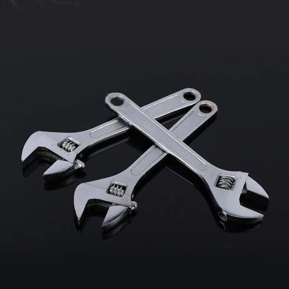 Large Opening Movable Spanners Short Handle Universal Wrench Industrial Grade Shifter  Bathroom