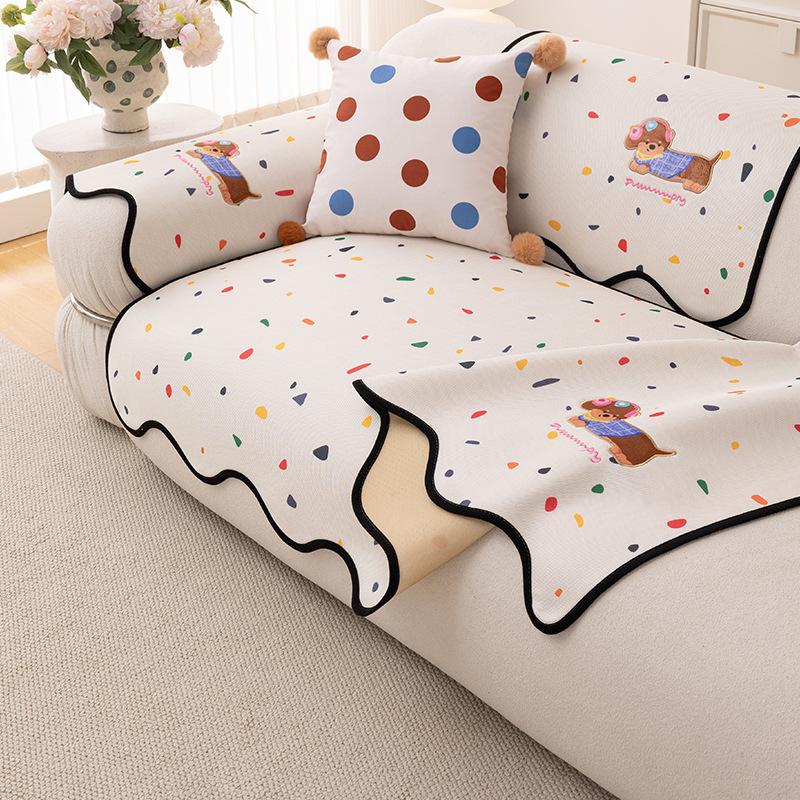 Special-Shaped Sofa Cushion Summer Cool  New Summer Combination Sofa Mat Seat Cushion Cartoon Sofa Cover Towel