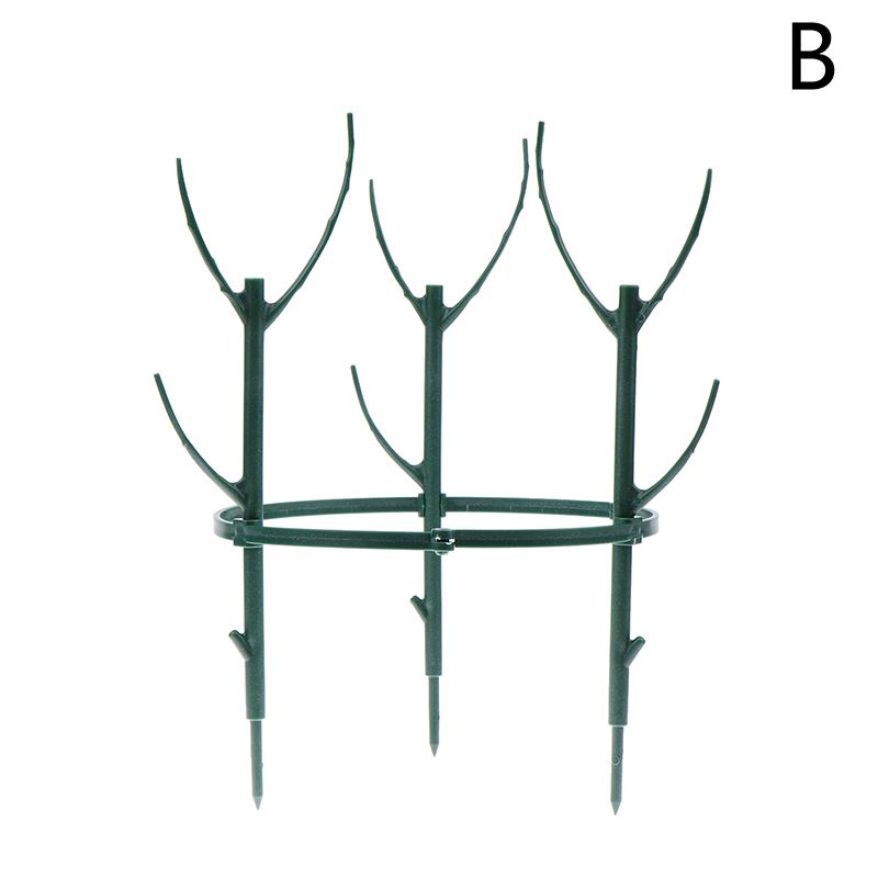 Podpěra rostlin Hromada Plastová Půlkruhová Popínavá réva Kůl Bonsaje Stojan na květiny Klec Zahrada Rostliny Upevňovací tyč na tyče